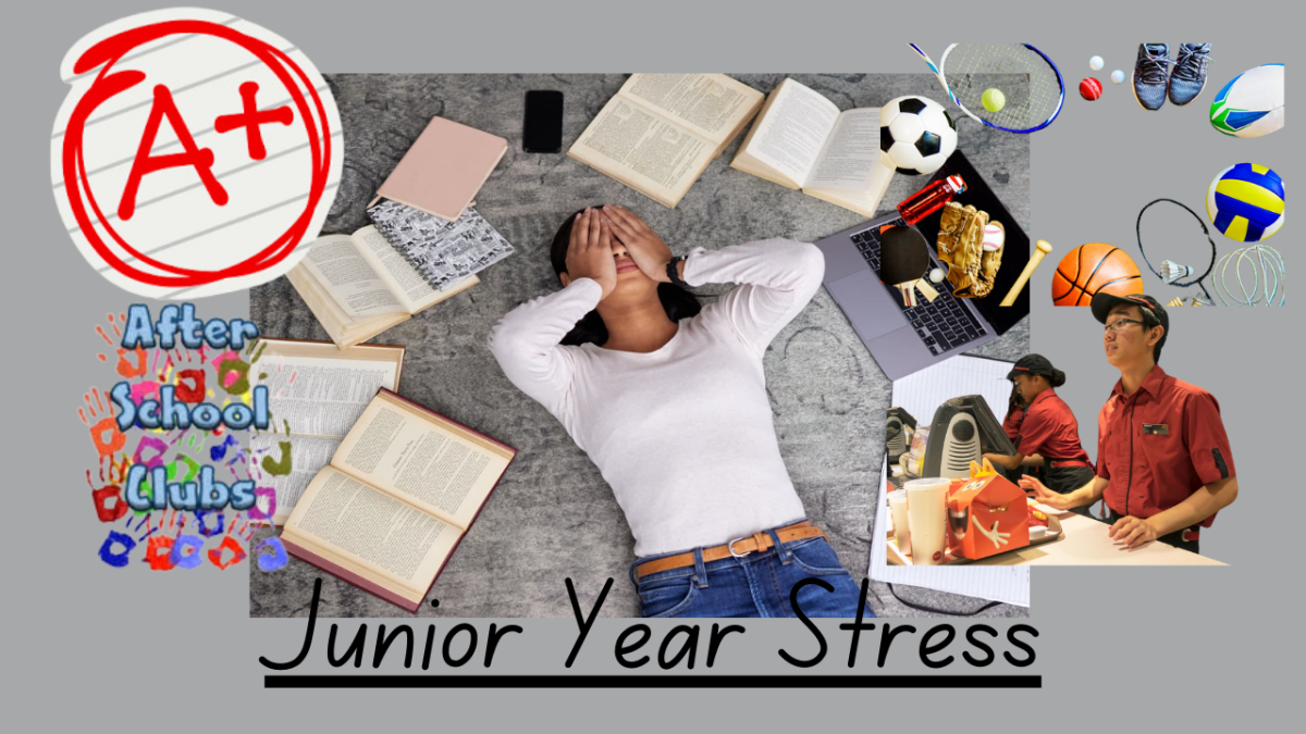 Students are overwhelmed and stressed with the responsibilities that come with junior year.