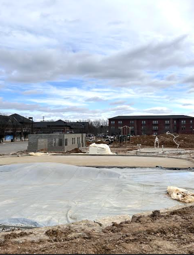 First stage of The Meadows reconstruction project. 