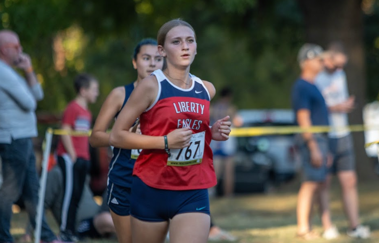 Kalynn Nielsen (9) running at GAC's.