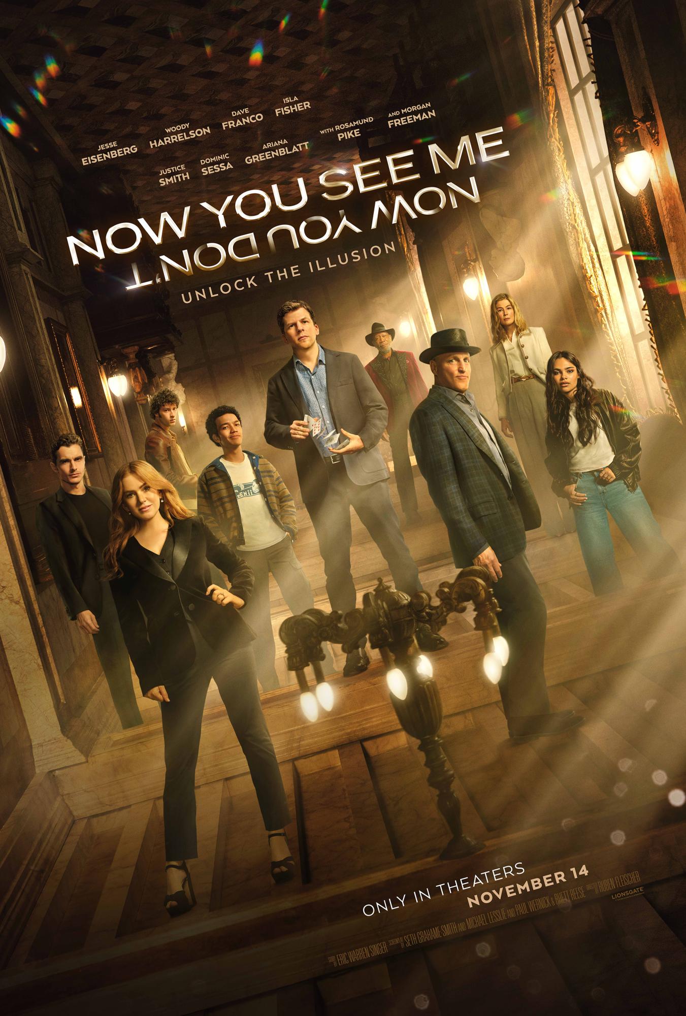 A promotional product of Lionsgate's "Now You See Me: Now You Don't."