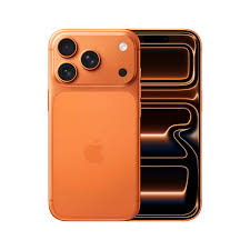 The iPhone 17 Pro in Cosmic Orange, a distinct color choice
