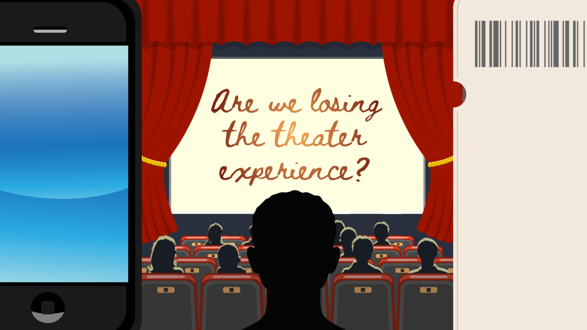 Some may argue that we're losing the theater experience to phones and streaming.