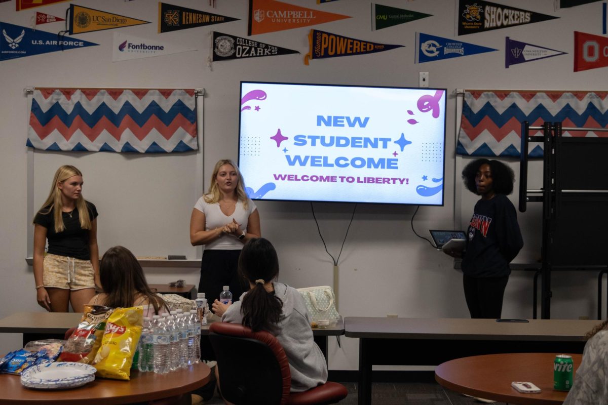 Student Council at Large held a New Student Welcome meeting for new Liberty students for them to get to know everything about Liberty.