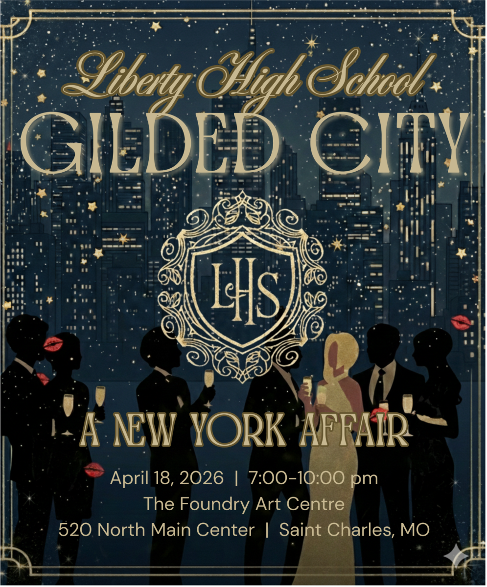 Prom night 2026's invitation to a "Gilded City" prom theme. 