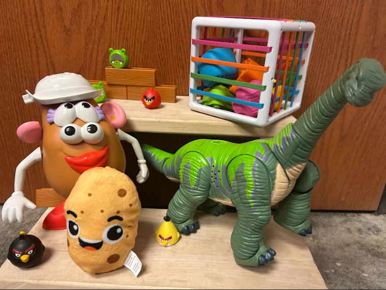 Some of the best parts of a child's life were playing with their favorite toys.