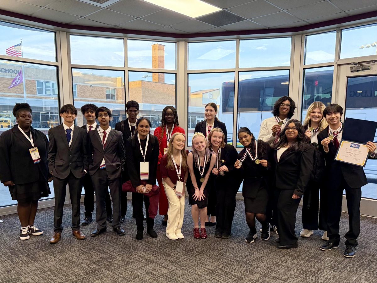 The HOSA state competitors spent countless hours preparing for their competitions.