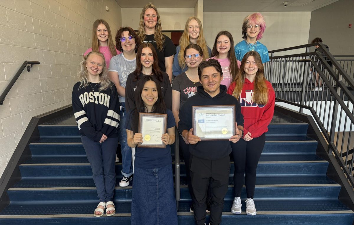 The 2026 Town Hall team was awarded with the districts first ever NSPA Pacemaker award for the Innovation category. The program was chosen as one of three winners from schools all over the country and England.